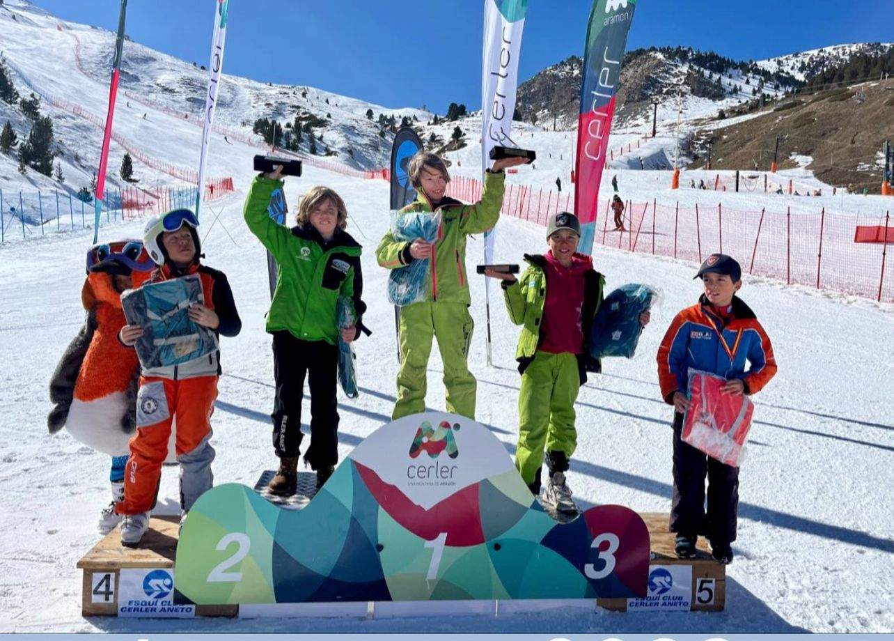 Podio Trofeo Pitarroy.