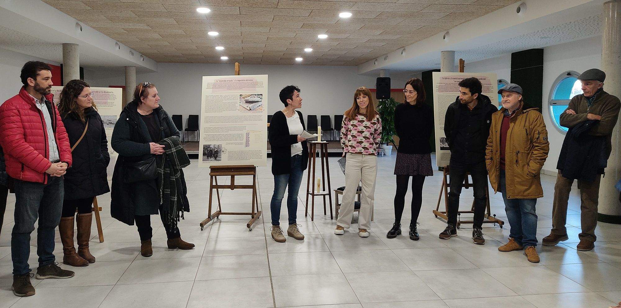 La muestra 'Vigiladas' se puede ver en Aínsa hasta el 31 de marzo.