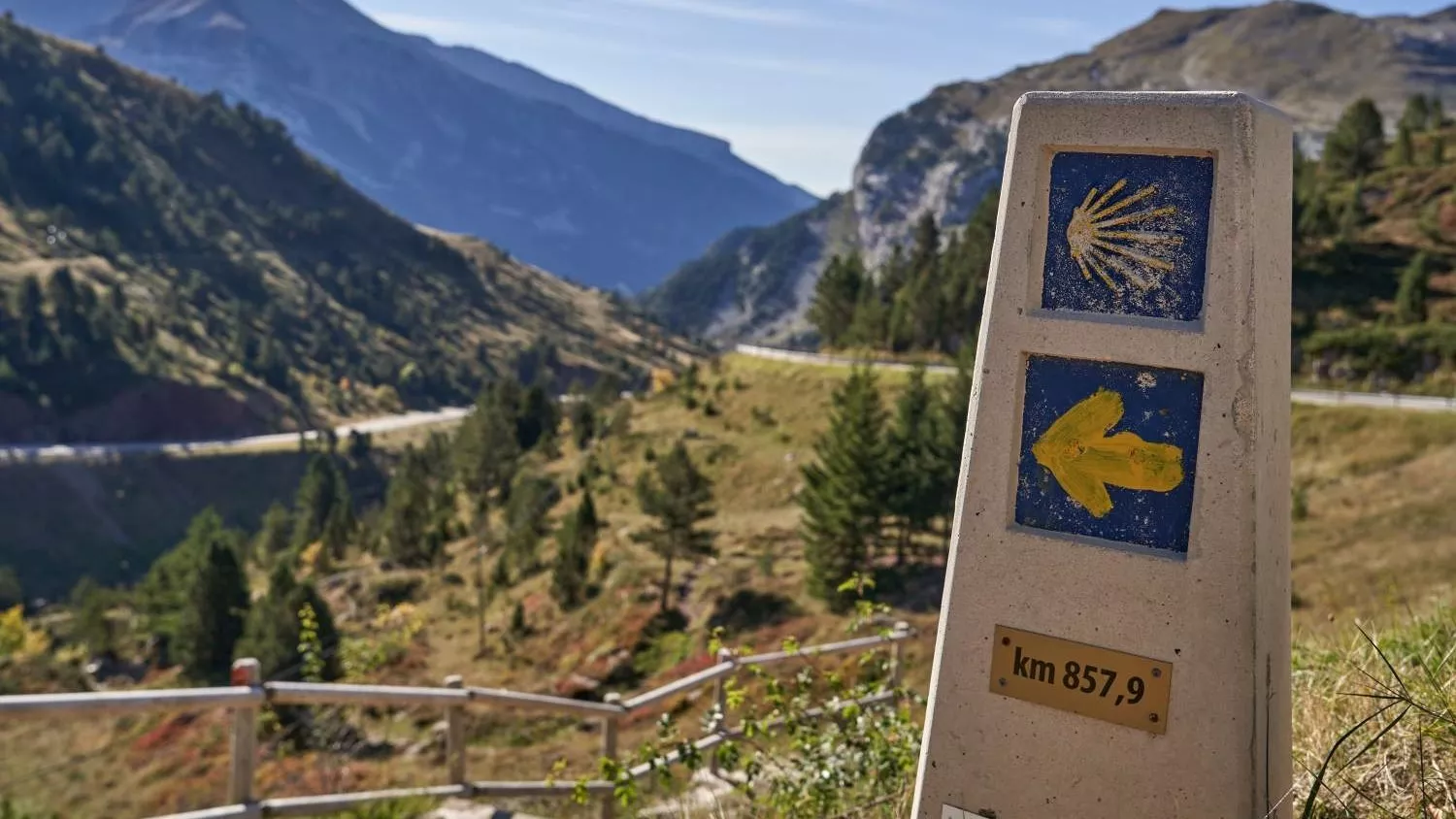 Camino Santiago por el Somport. Foto Turismo de Aragón
