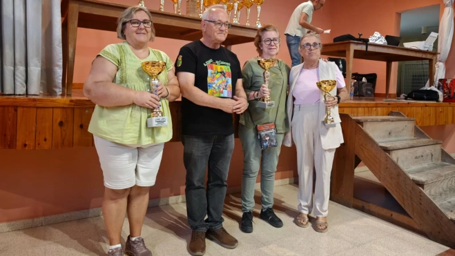 Podio femenino. Podio femenino.