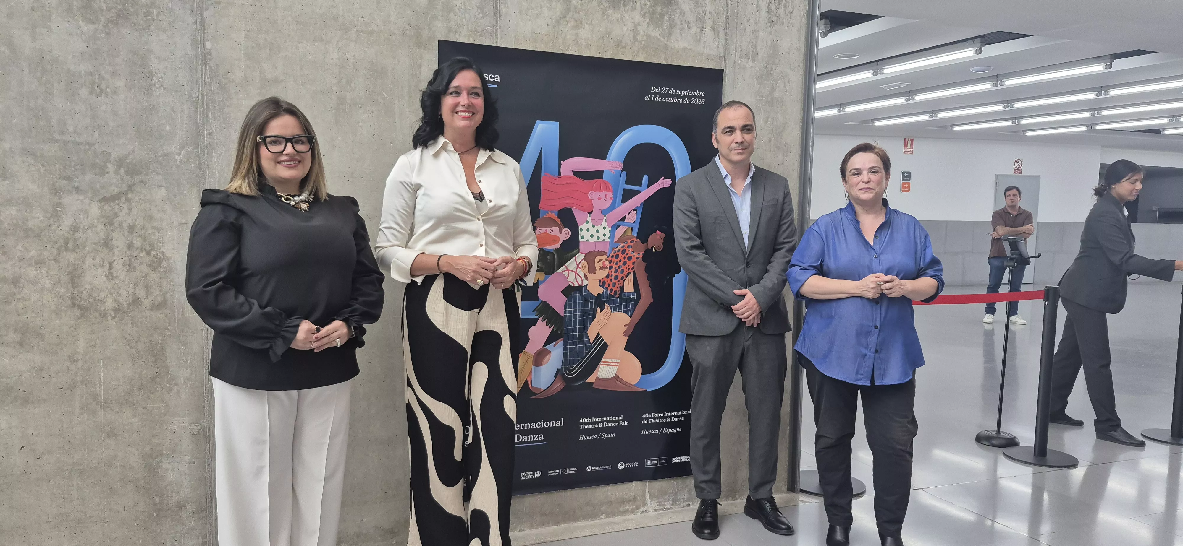 Inauguración de la 40 Feria Internacional de Teatro y Danza de Huesca. Foto Myriam Martínez