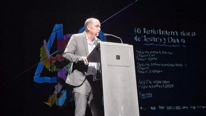 Inauguración de la 40 Feria Internacional de Teatro y Danza de Huesca. Foto Myriam Martínez