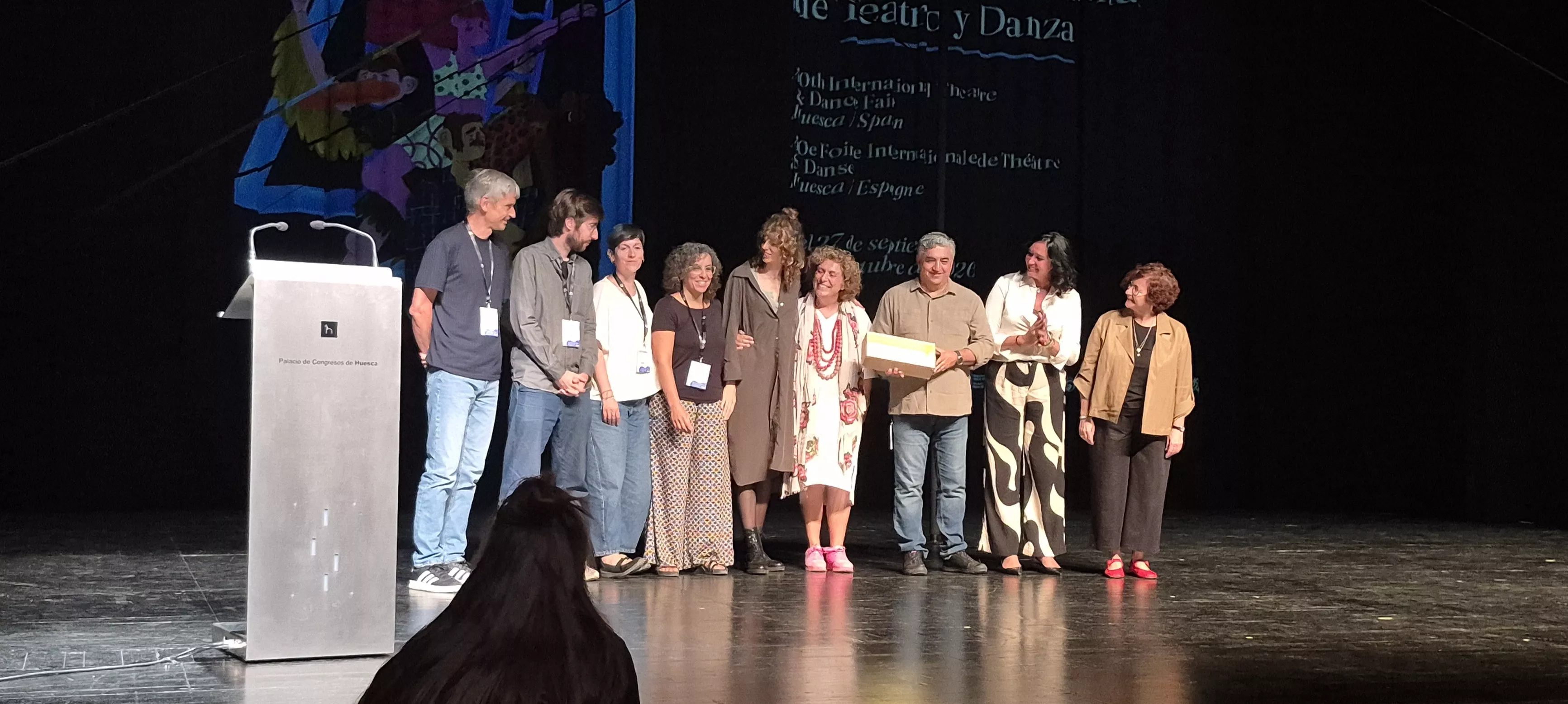 Inauguración de la 40 Feria Internacional de Teatro y Danza de Huesca. Foto Myriam Martínez