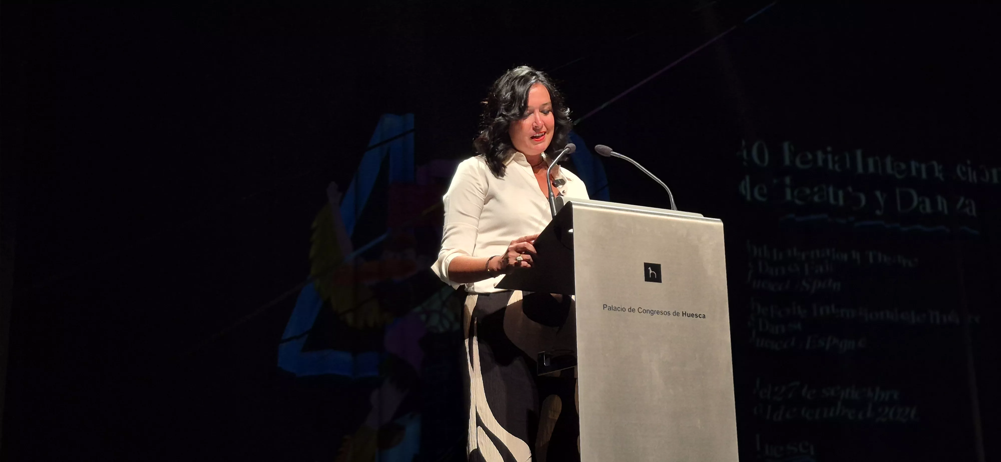 Inauguración de la 40 Feria Internacional de Teatro y Danza de Huesca. Foto Myriam Martínez
