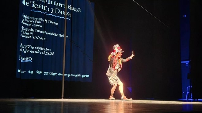 Inauguración de la 40 Feria Internacional de Teatro y Danza de Huesca. Foto Myriam Martínez
