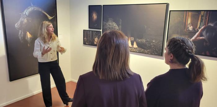 Judith Prat explica algunos aspectos de su obra