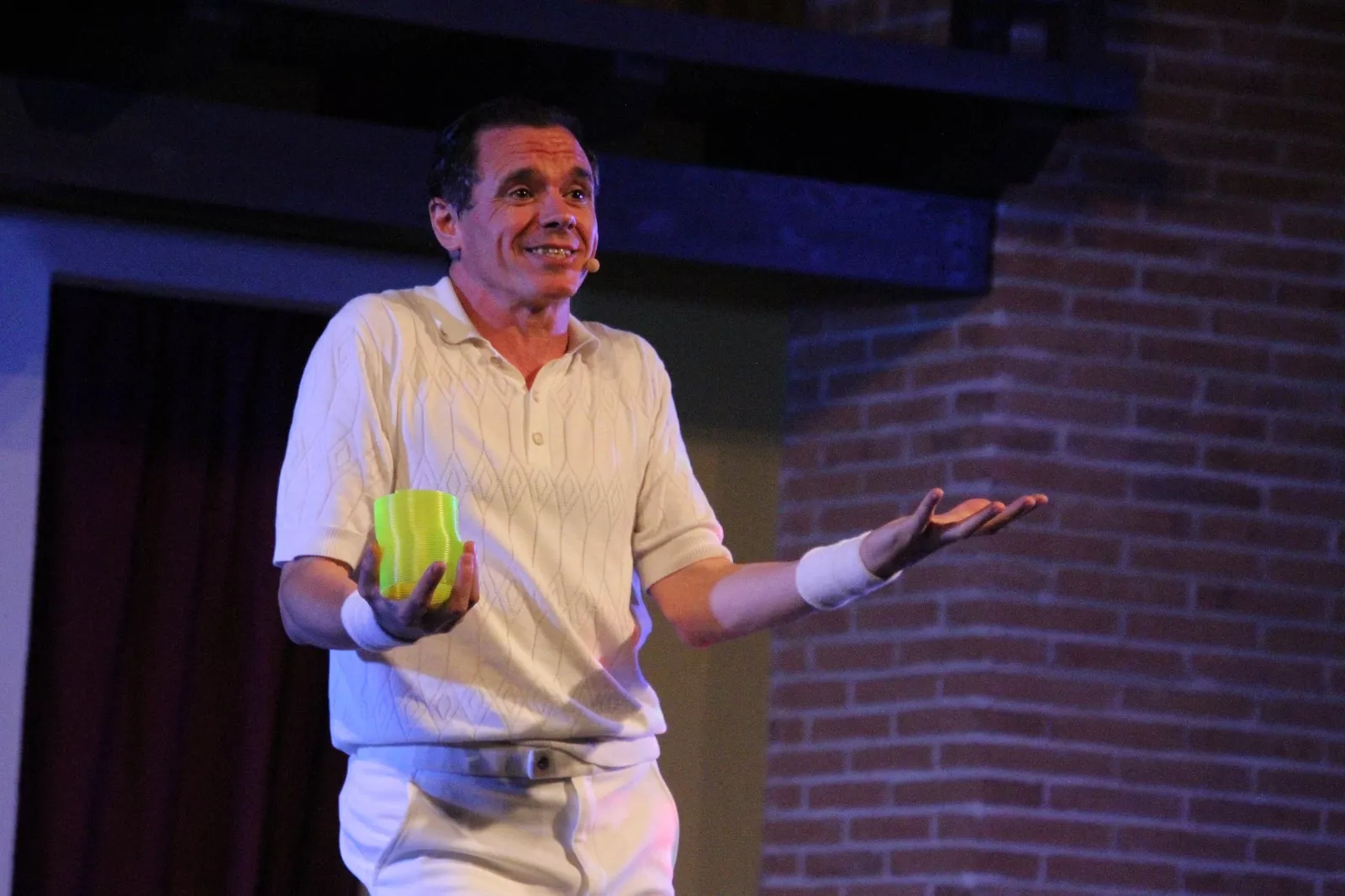 Rafa Maza en el Corral de Comedias de Robres. Foto Carlos Neofato
