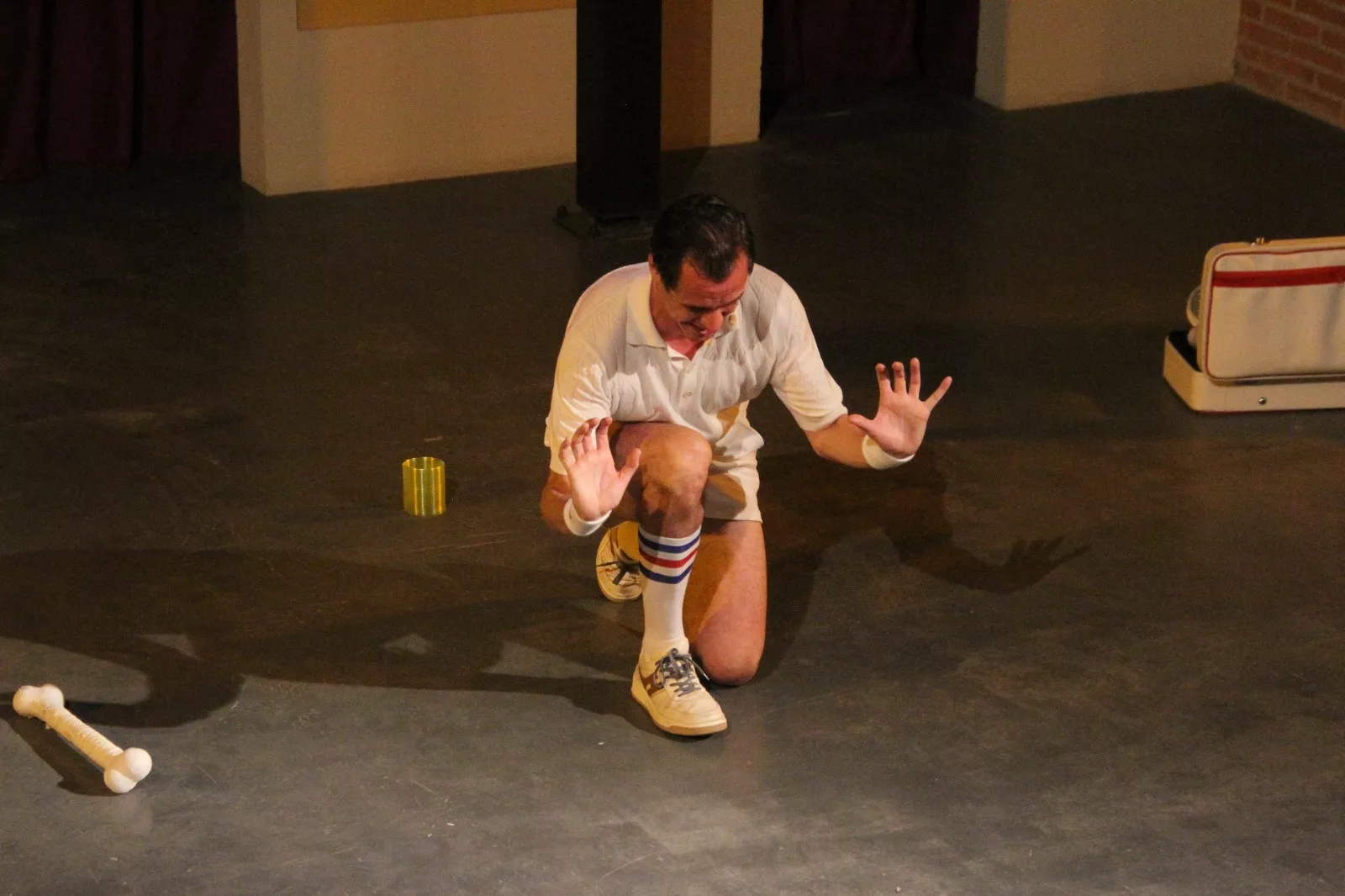 Rafa Maza en el Corral de Comedias de Robres. Foto Carlos Neofato