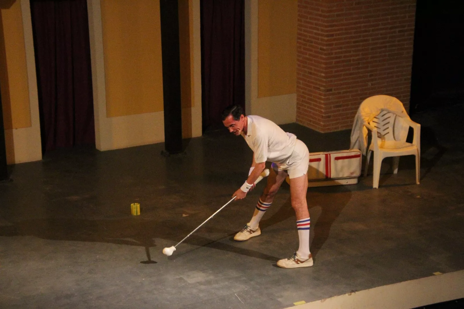 Rafa Maza en el Corral de Comedias de Robres. Foto Carlos Neofato