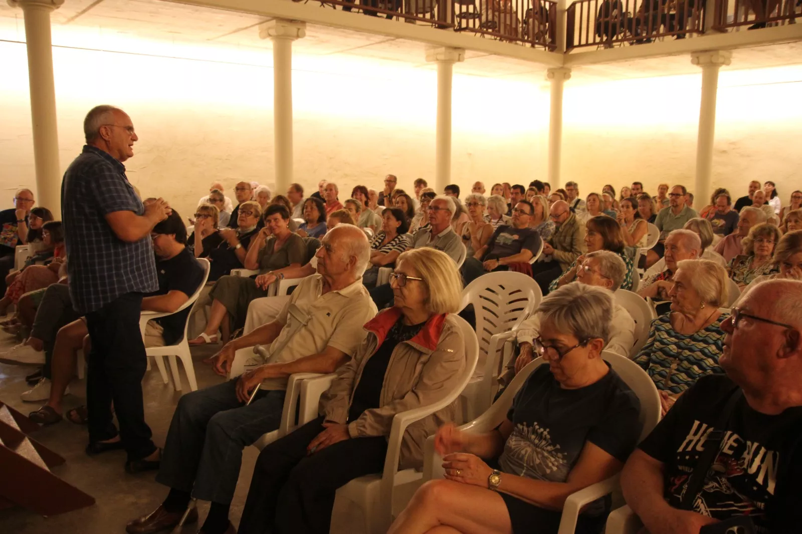 Rafa Maza en el Corral de Comedias de Robres. Foto Carlos Neofato