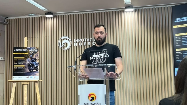 Sergio Broto en la presentación de Motastro. Foto Mercedes Manterola
