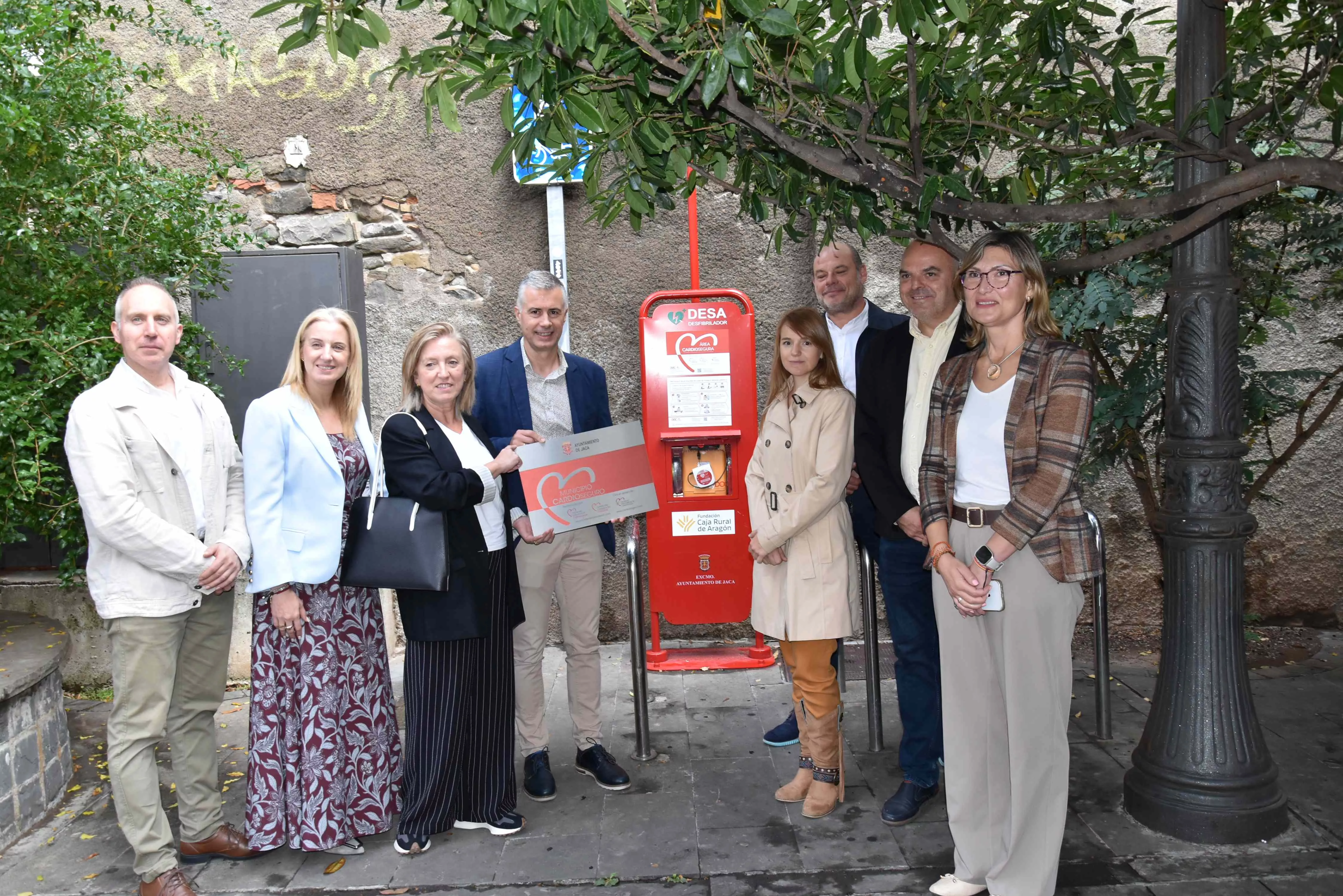 Jaca se convierte en el primer municipio de España reconocido como Cardioseguro.
