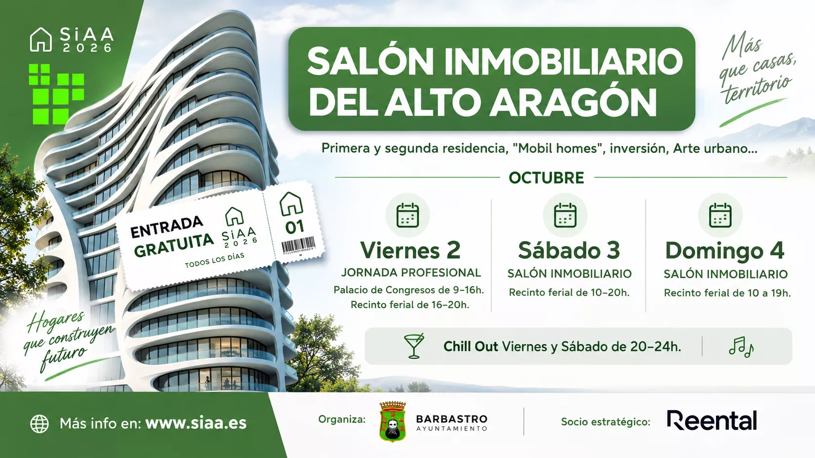 Salón Inmobiliario SIAA 2026 en Barbastro.
