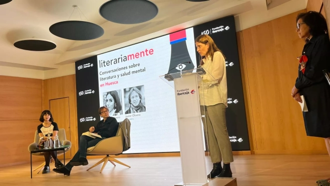 Sara Barquinero, Javier Olivera, Patricia Fernández y Alexia Serrano. Foto Mercedes Manterola Sara Barquinero, Javier Olivera, Patricia Fernández y Alexia Serrano. Foto Mercedes Manterola