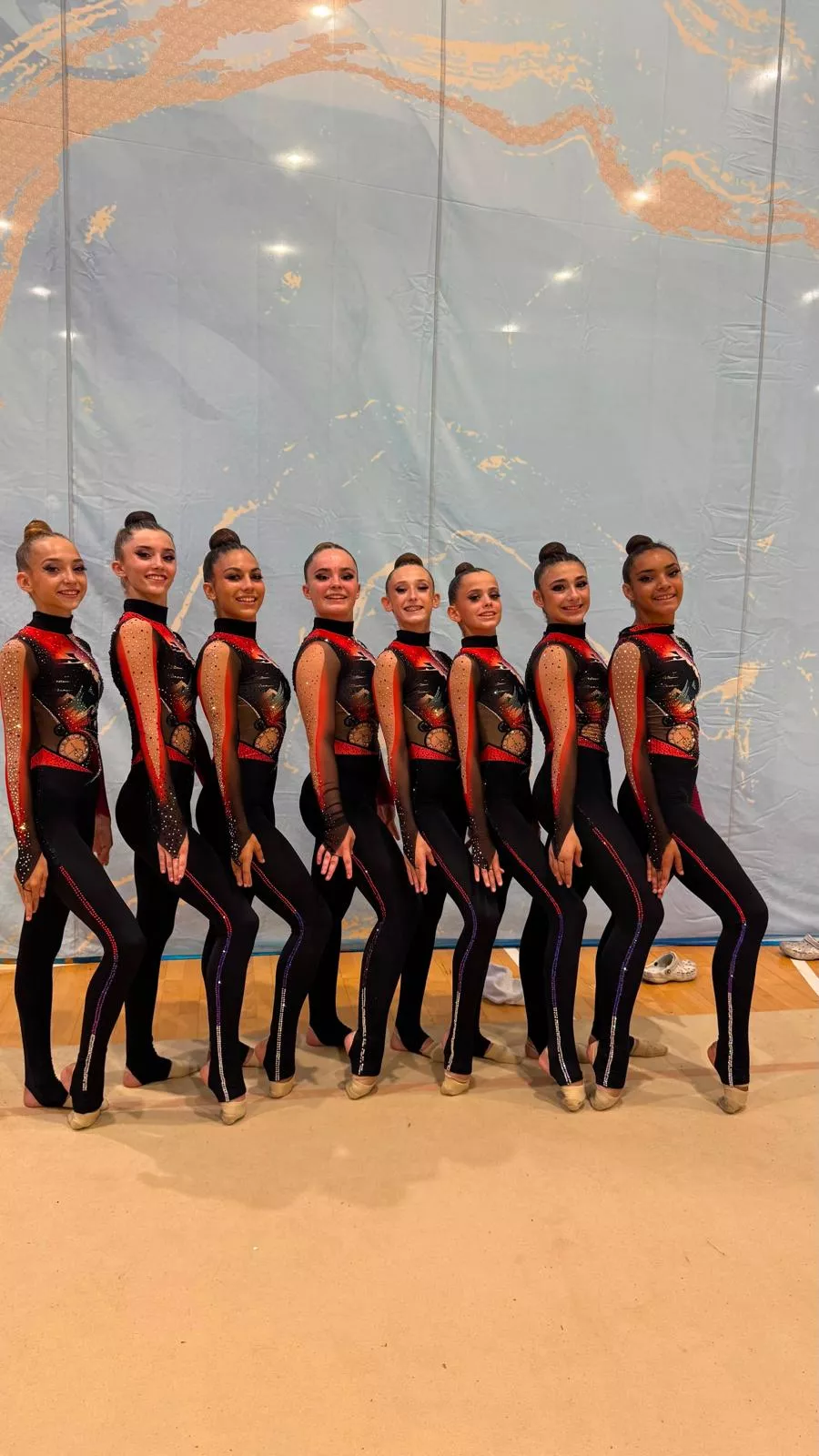 El Club 90 en los Juegos del Mediterráneo y la Protaras Cup de Chipre de gimnasia estética
