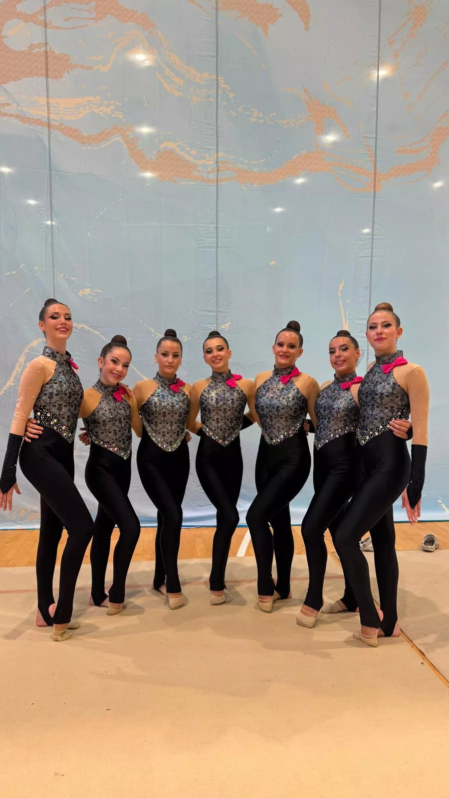 El Club 90 en los Juegos del Mediterráneo y la Protaras Cup de Chipre de gimnasia estética