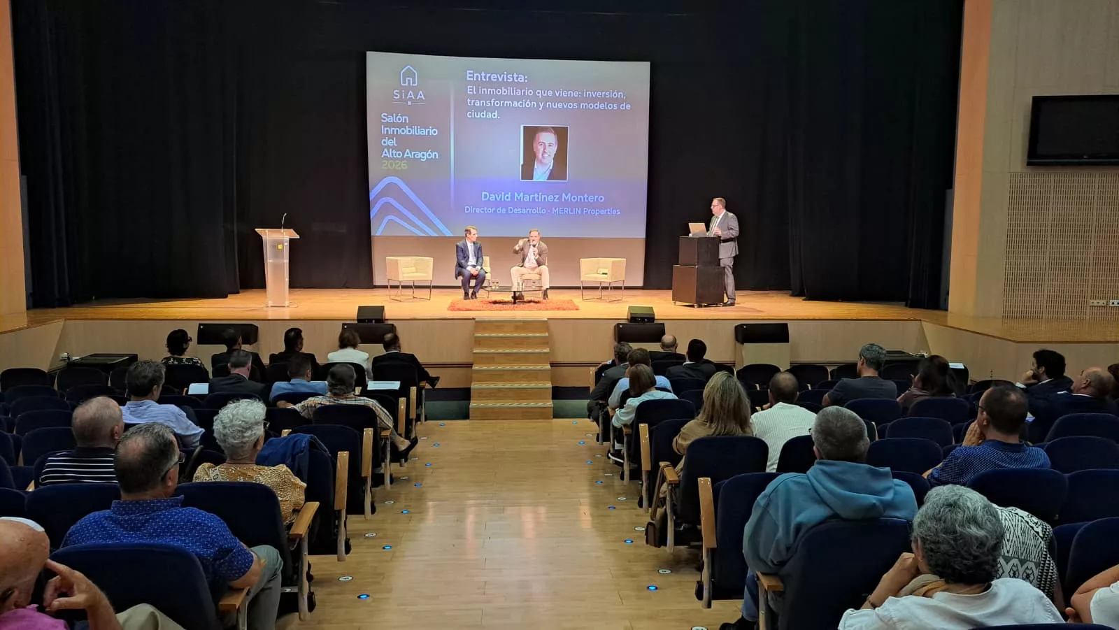 Inauguración del SiAA en Barbastro.