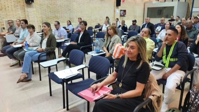 Ana Esther Rodrigo, en primer término