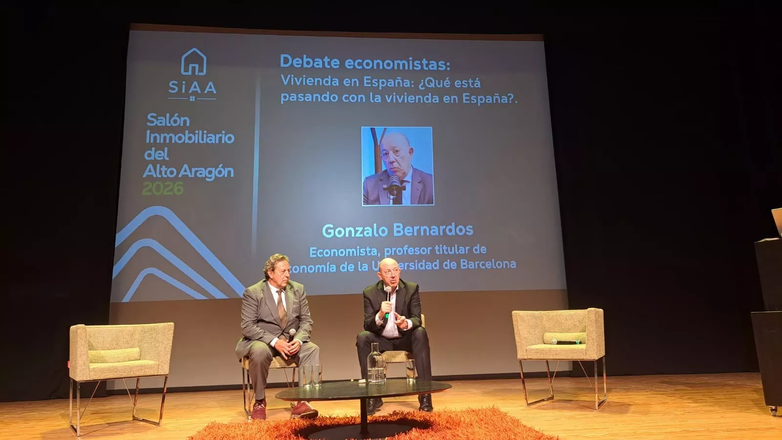 Gonzalo Bernardos en el SIAA de Barbastro