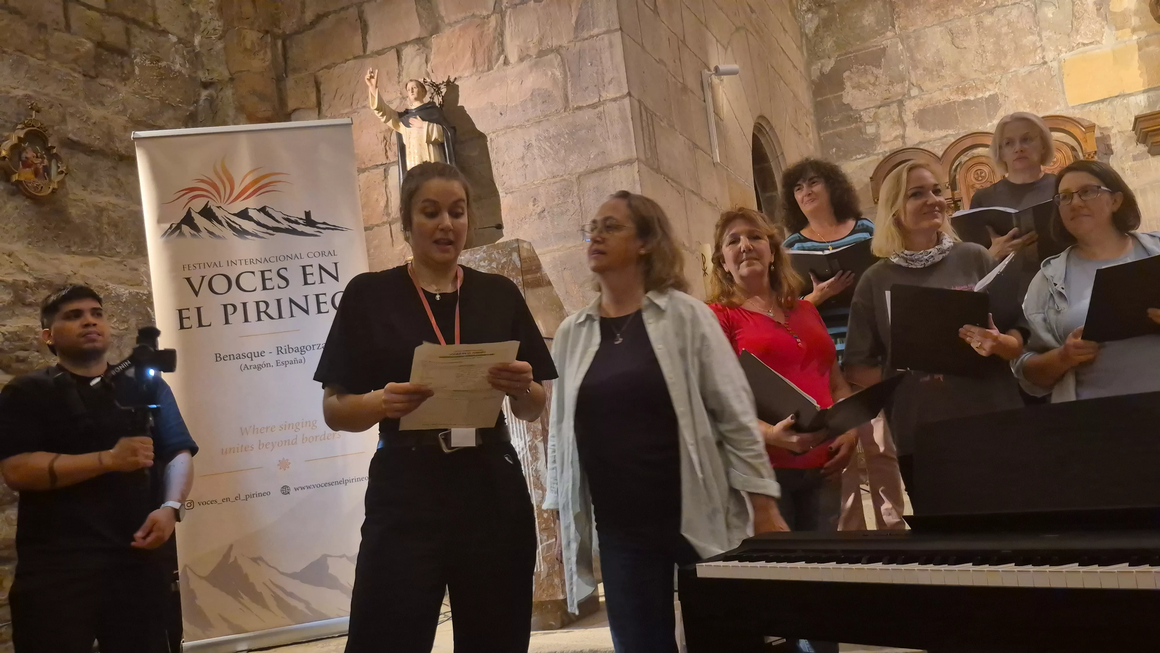 Primera edición de Voces en el Pirineo. Foto Myriam Martínez