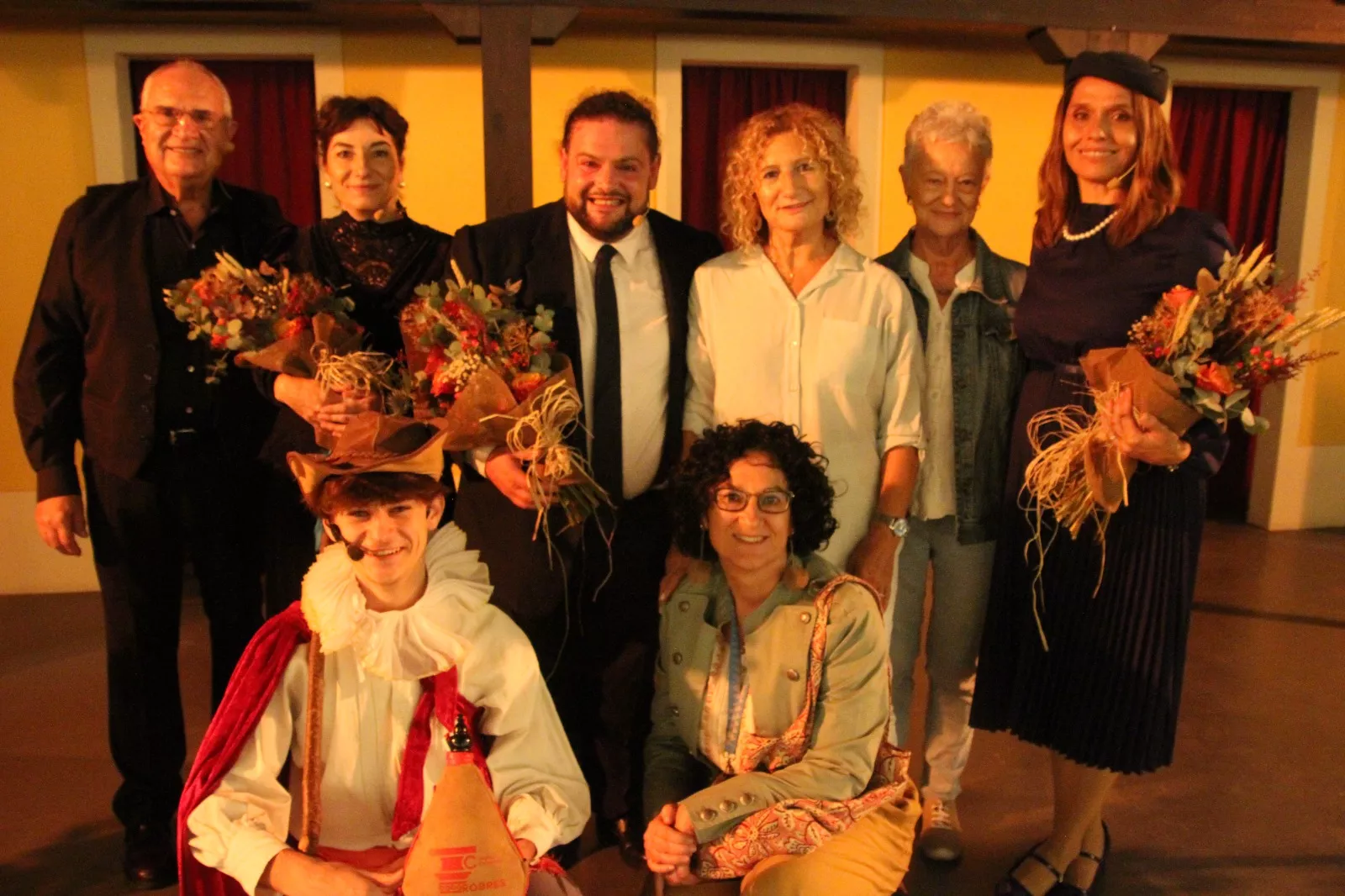 Reestreno de 'Entre dos amores' en el Corral de Comedias de Robres. Foto Carlos Neofato