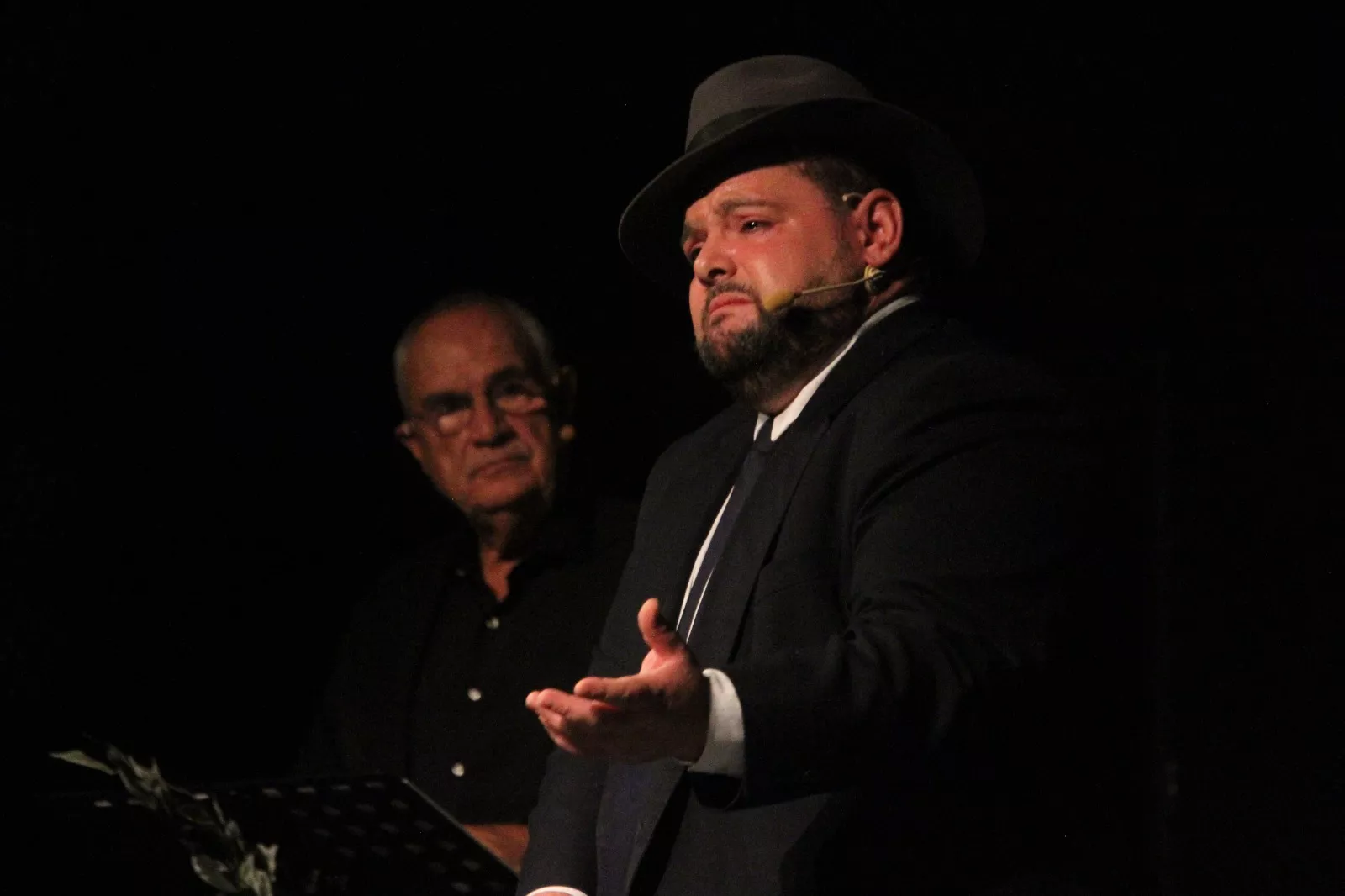 Reestreno de 'Entre dos amores' en el Corral de Comedias de Robres. Foto Carlos Neofato