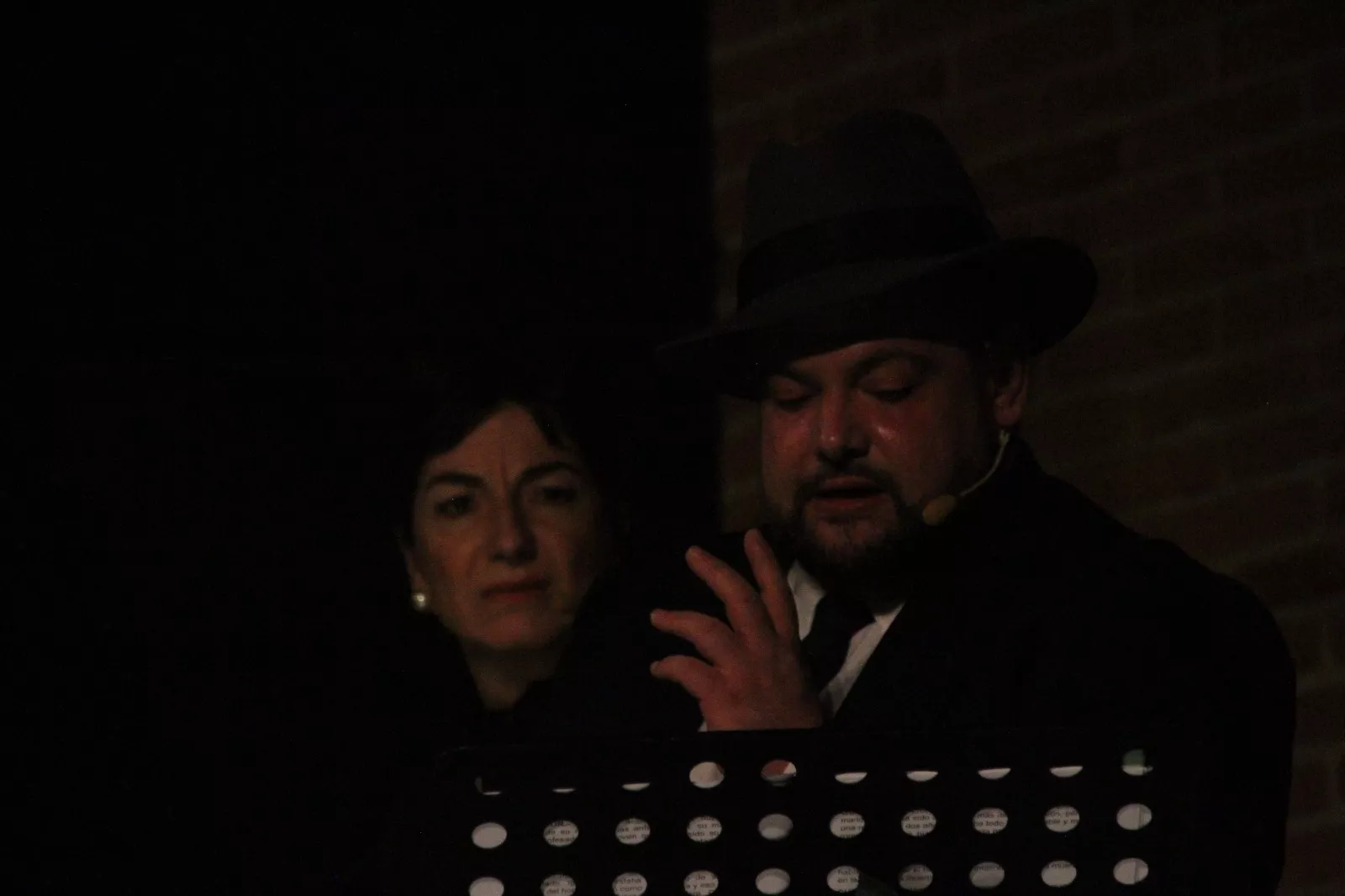 Reestreno de 'Entre dos amores' en el Corral de Comedias de Robres. Foto Carlos Neofato