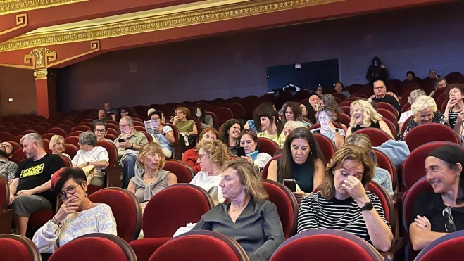 Público en la Muestra de Cine Realizado por Mujeres. Público en la Muestra de Cine Realizado por Mujeres.