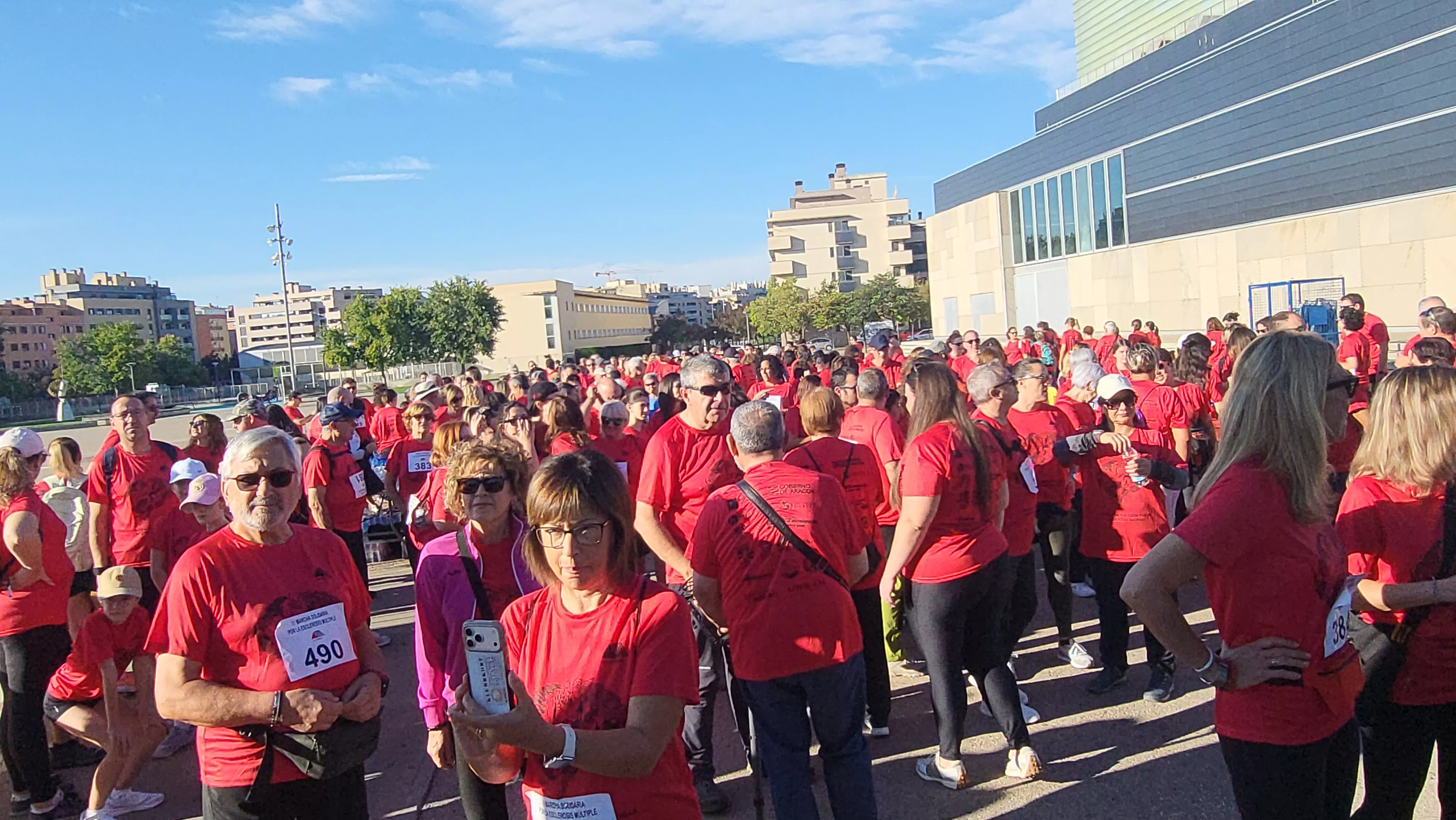 IV edición de la Marcha Solidaria de Aodem. Foto Mercedes Manterola
