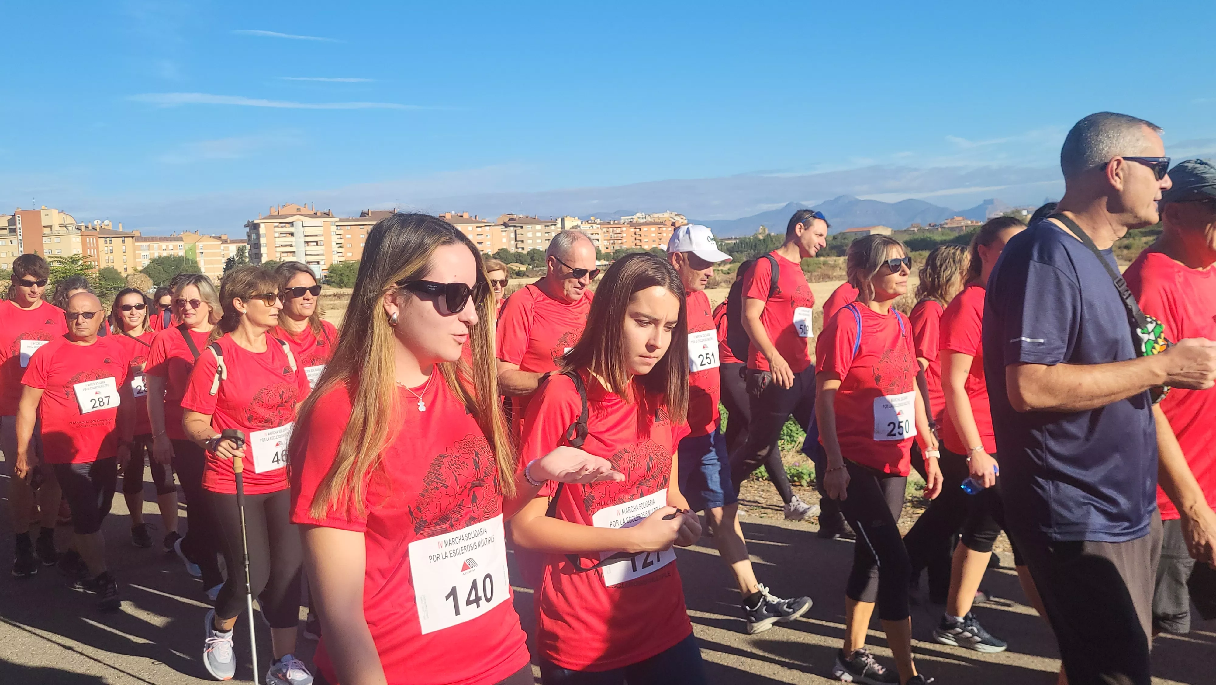 IV edición de la Marcha Solidaria de Aodem. Foto Mercedes Manterola