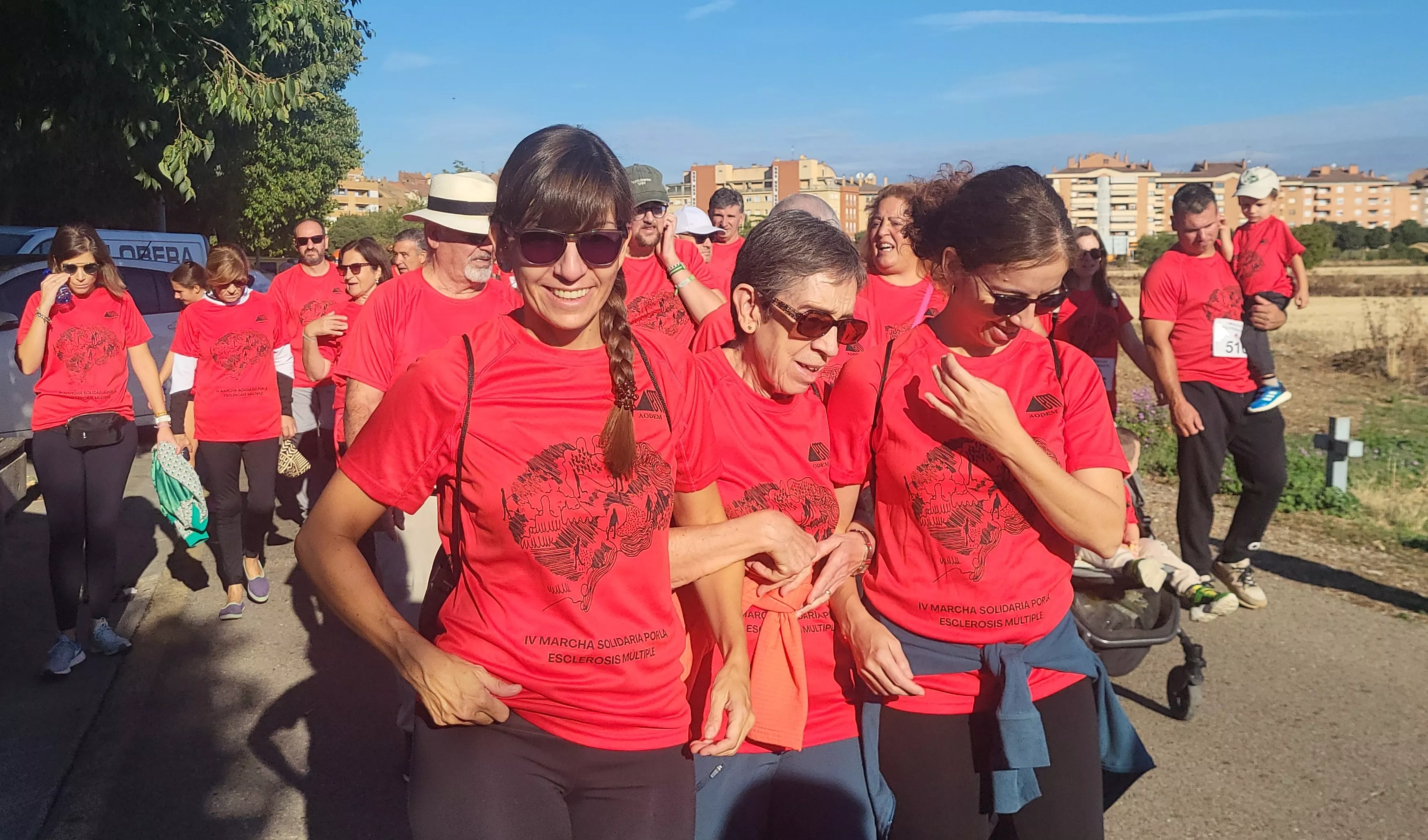IV edición de la Marcha Solidaria de Aodem. Foto Mercedes Manterola
