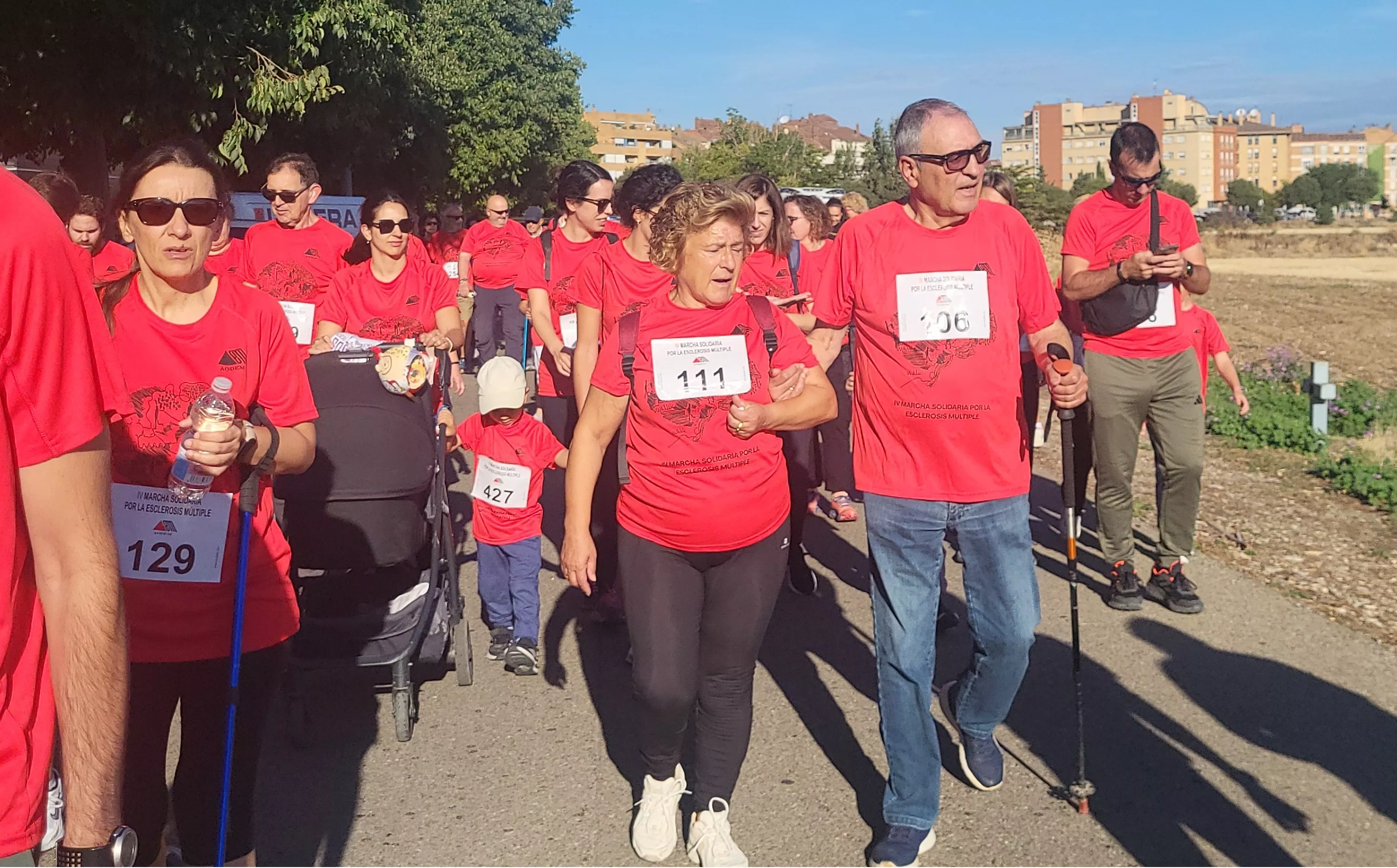 IV edición de la Marcha Solidaria de Aodem. Foto Mercedes Manterola