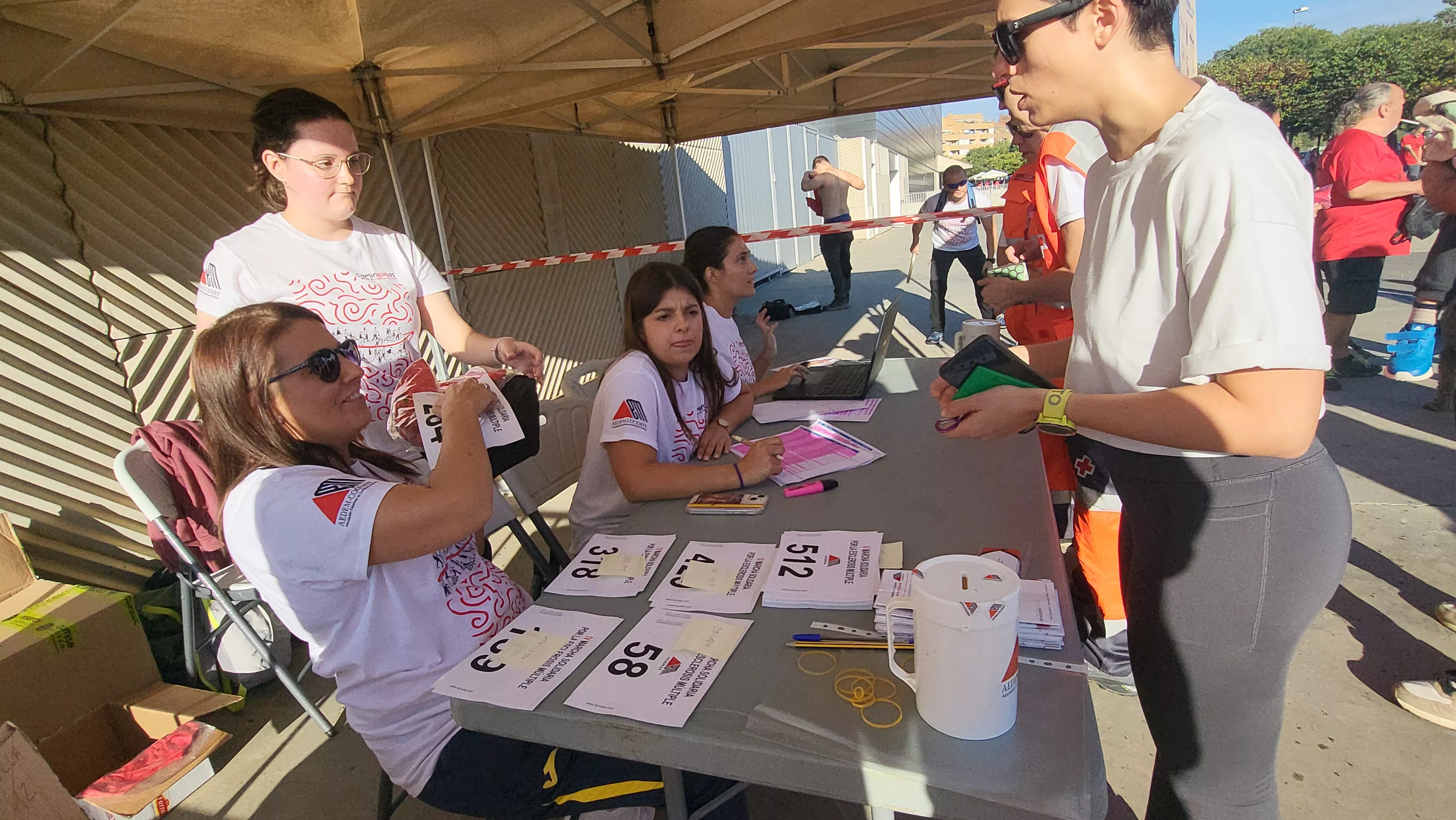 IV edición de la Marcha Solidaria de Aodem. Foto Mercedes Manterola
