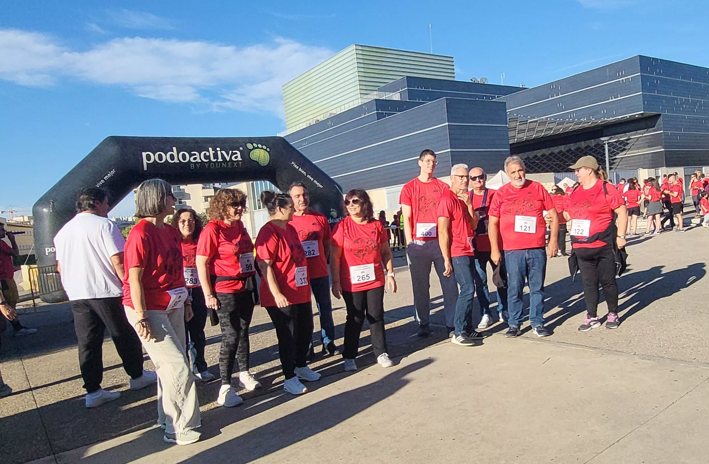 IV edición de la Marcha Solidaria de Aodem. Foto Mercedes Manterola