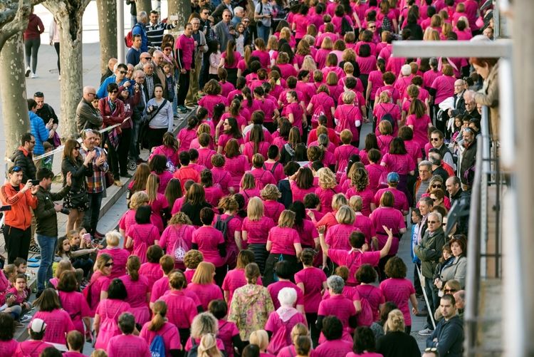 Imagen de la Carrera de la Mujer de Barbastro el pasado año.