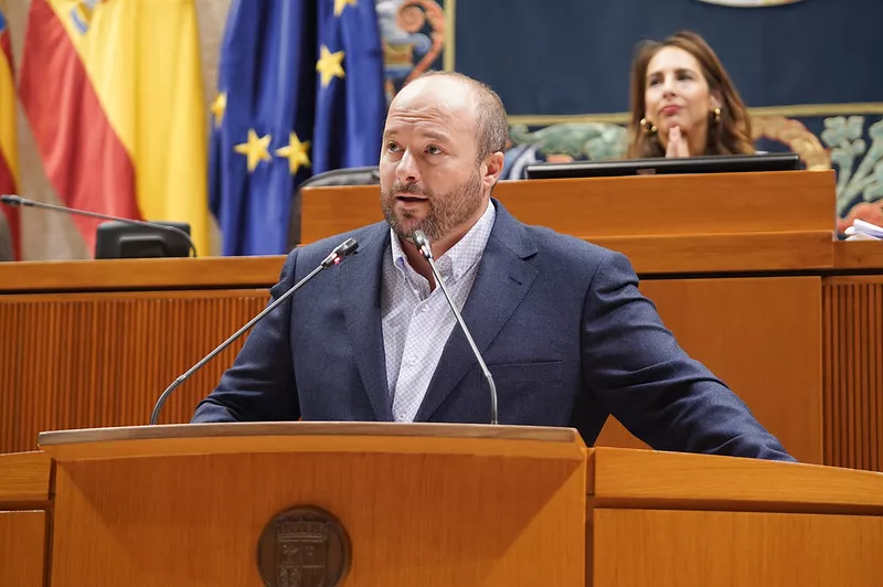 Carlos Dueso, diputado del PSOE en las Cortes de Aragón.