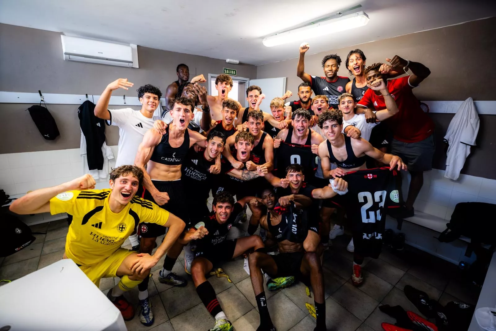 Triunfo del Internacional de Huesca, el primero de la temporada. 