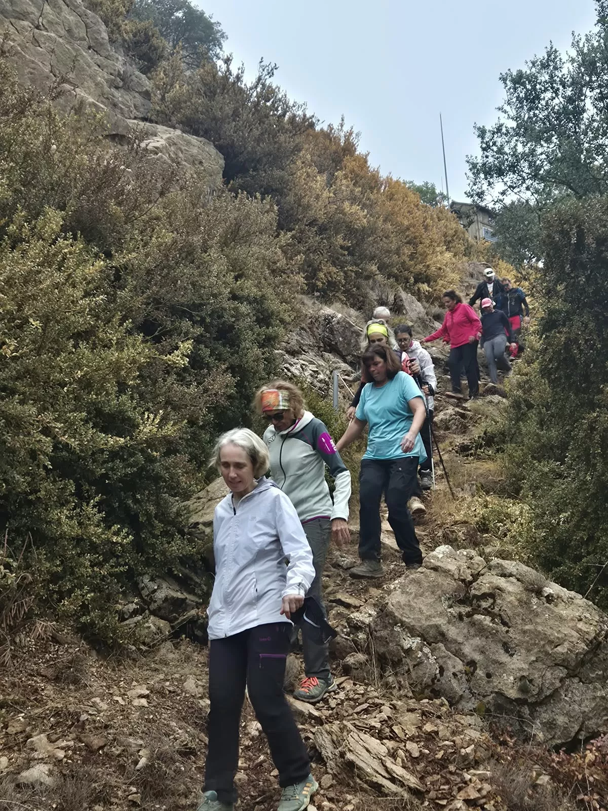 Décimo reto de los Javieres en Agüero. Foto Juanlu Herrero