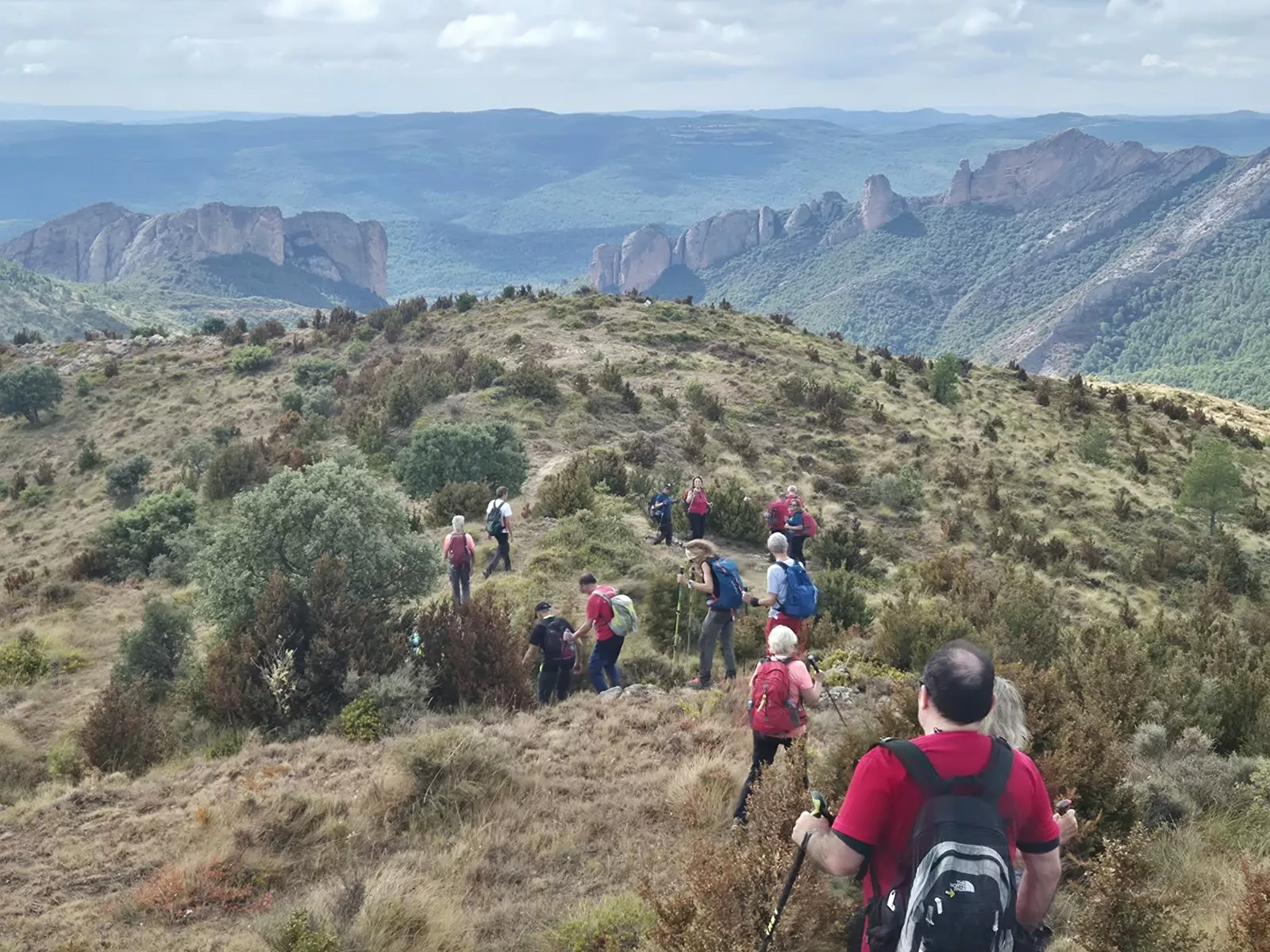 Décimo reto de los Javieres en Agüero. Foto Juanlu Herrero