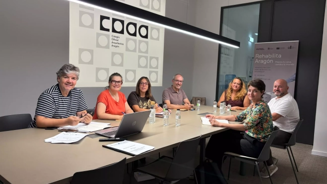 Equipo de la Oficina de Apoyo a la Rehabilitación del Colegio Oficial de Arquitectos de Aragón Equipo de la Oficina de Apoyo a la Rehabilitación del Colegio Oficial de Arquitectos de Aragón