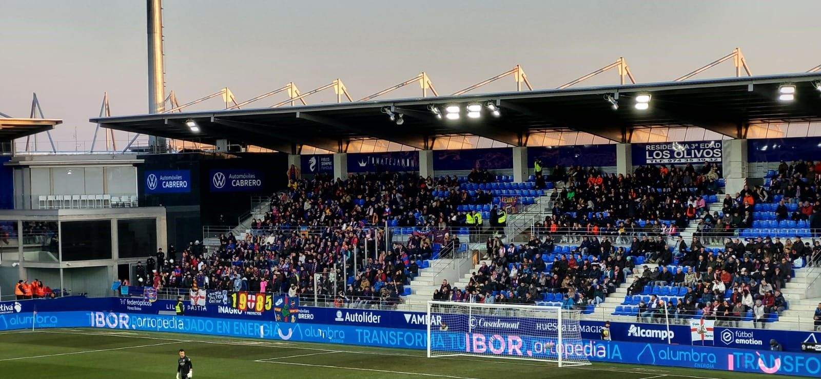 Estadio El Alcoraz.