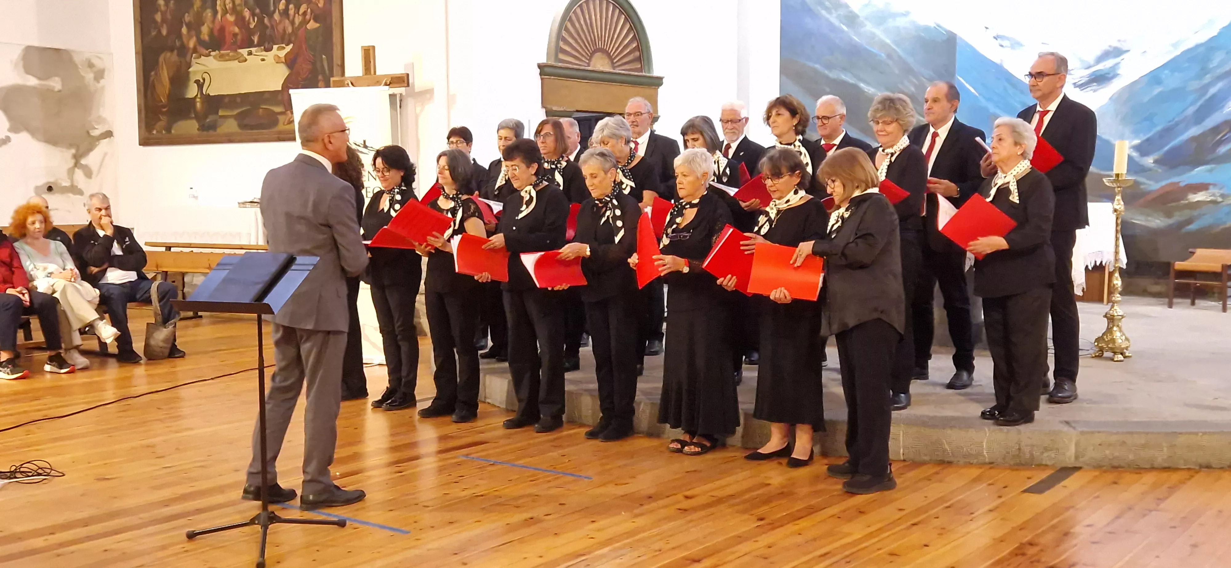 Coral Amadeus. Clausura de Voces en el Pirineo 2026. Foto Myriam Martínez