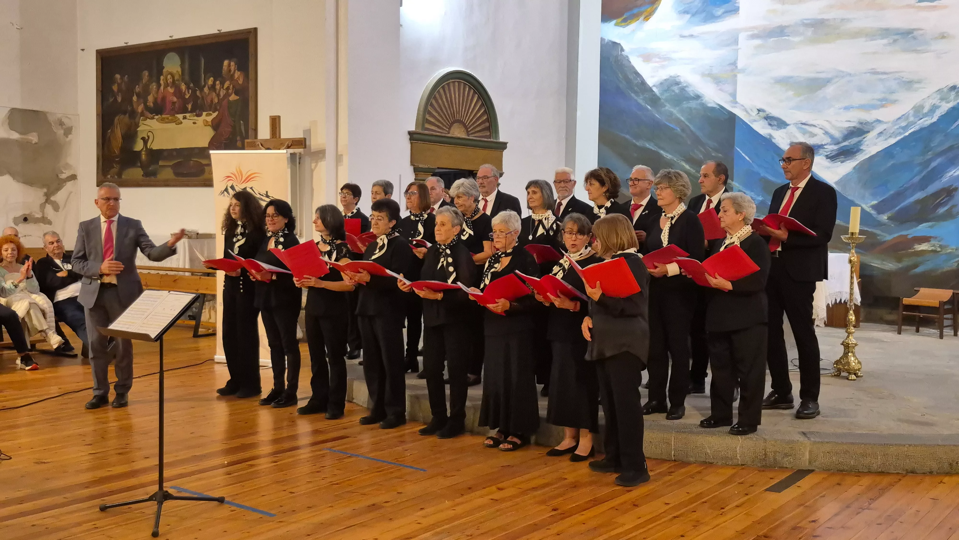 Coral Amadeus. Clausura de Voces en el Pirineo 2026. Foto Myriam Martínez