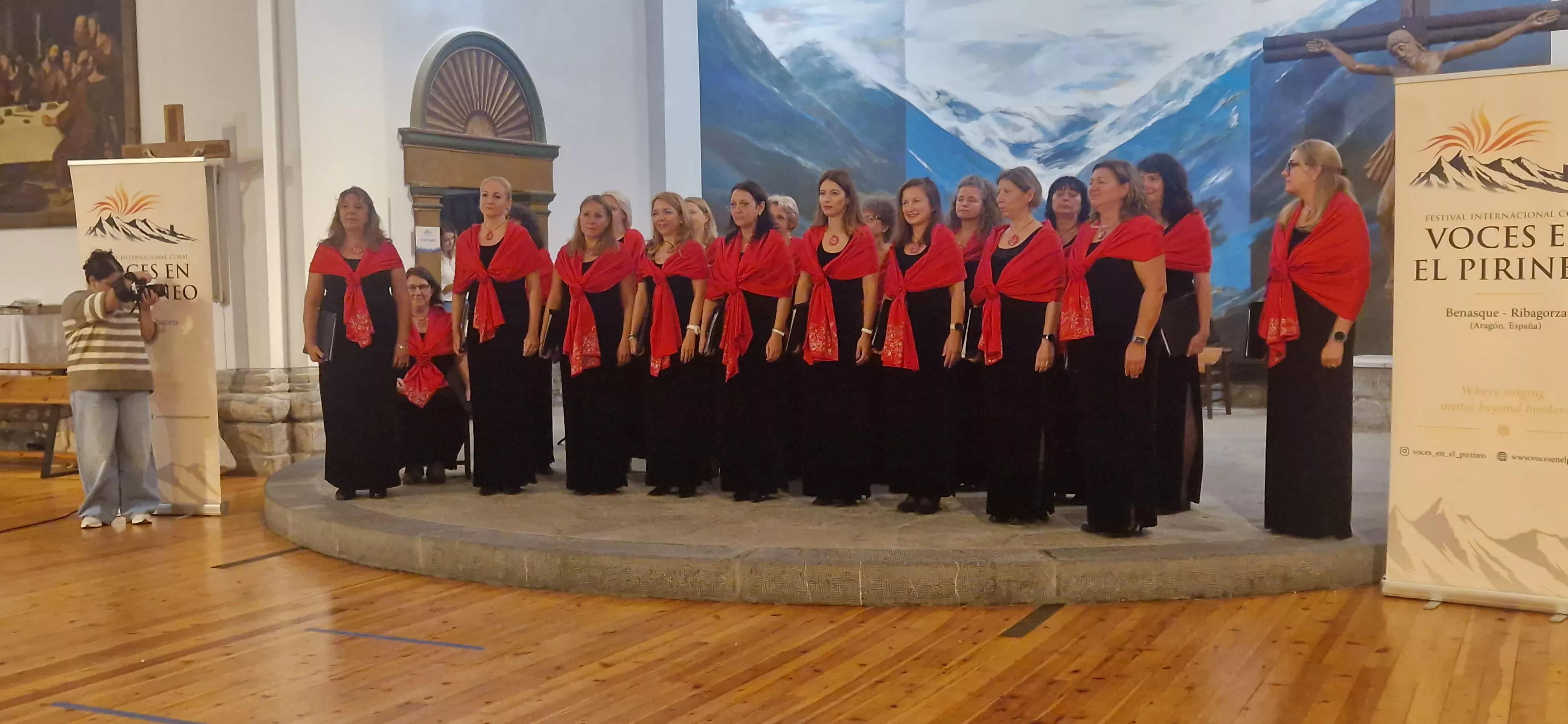 Te Deum Adoramus. Clausura de Voces en el Pirineo 2026. Foto Myriam Martínez