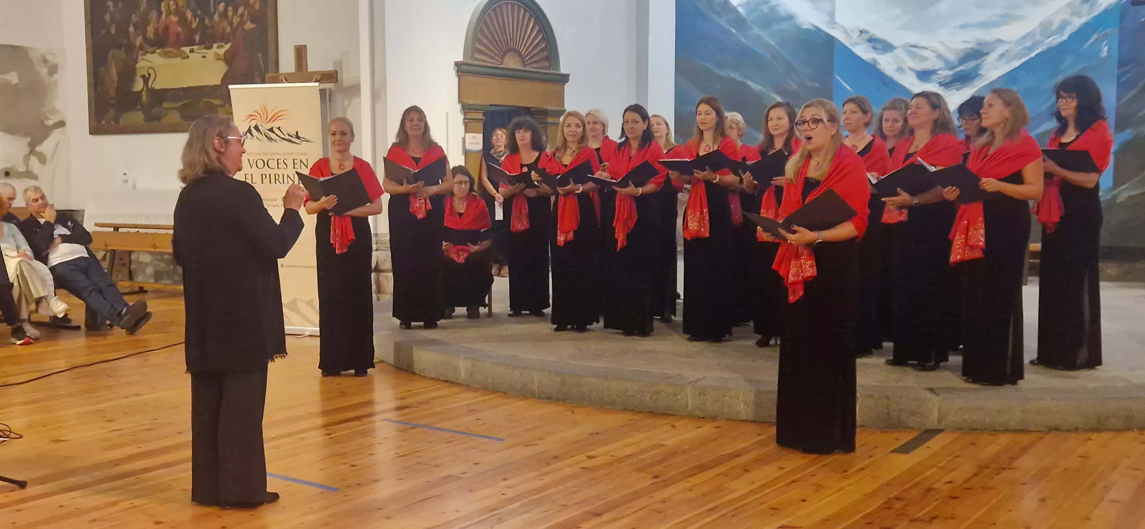 Te Deum Adoramus. Clausura de Voces en el Pirineo 2026. Foto Myriam Martínez