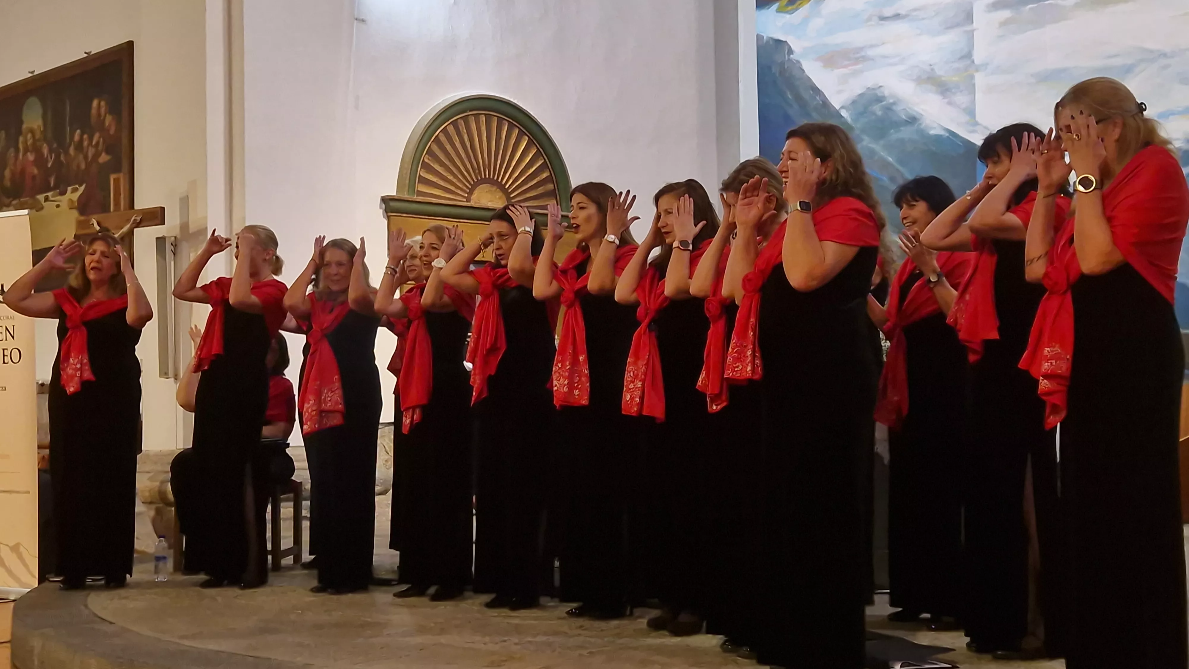 Te Deum Adoramus. Clausura de Voces en el Pirineo 2026. Foto Myriam Martínez