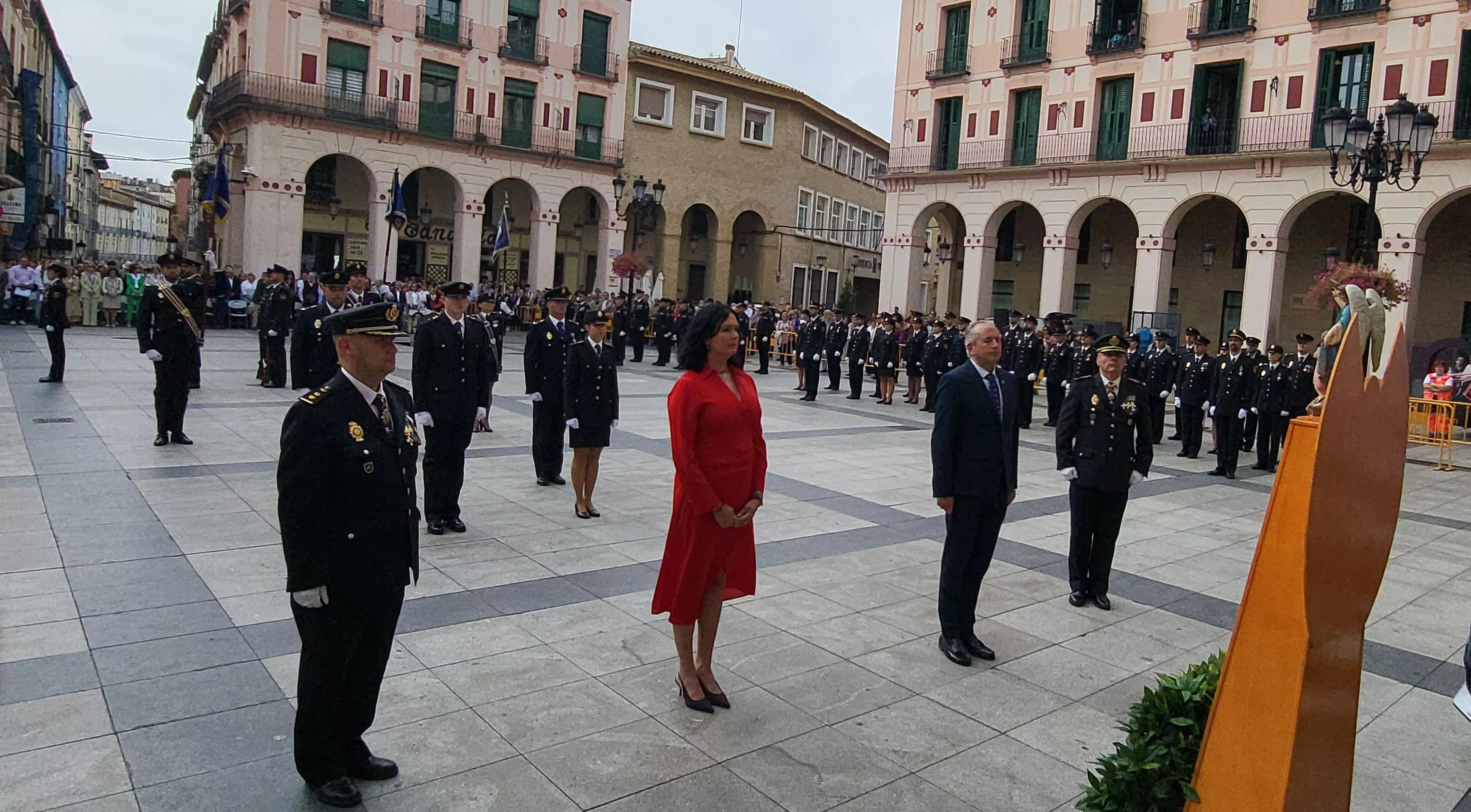 La Policía Nacional alerta sobre la multirreincidencia y los delitos de menores durante la celebración de los Ángeles Custodios. Foto Mercedes Manterola