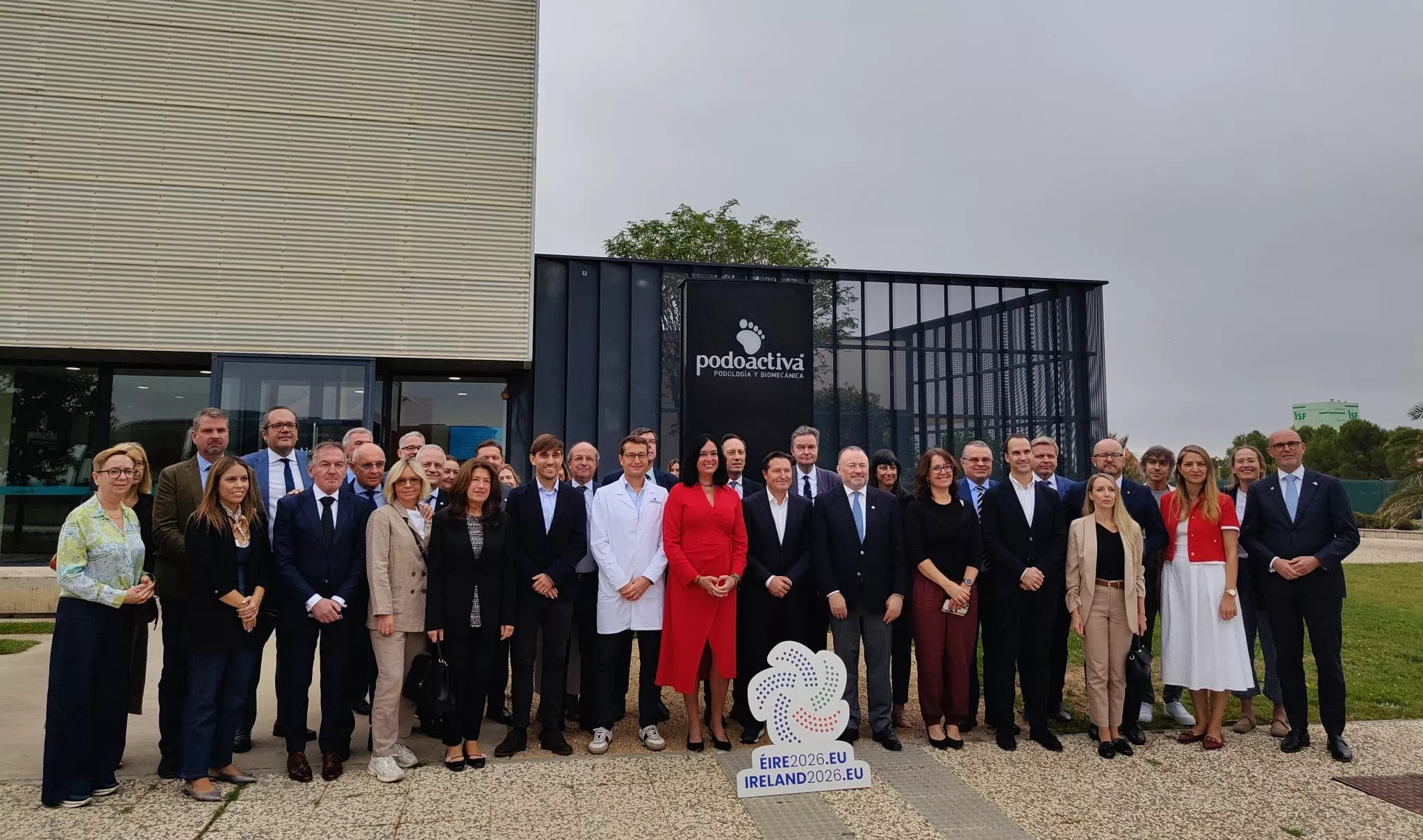 Los embajadores de la Unión Europea conocen el crecimiento de Walqa “como ejemplo del desarrollo de Aragón”.