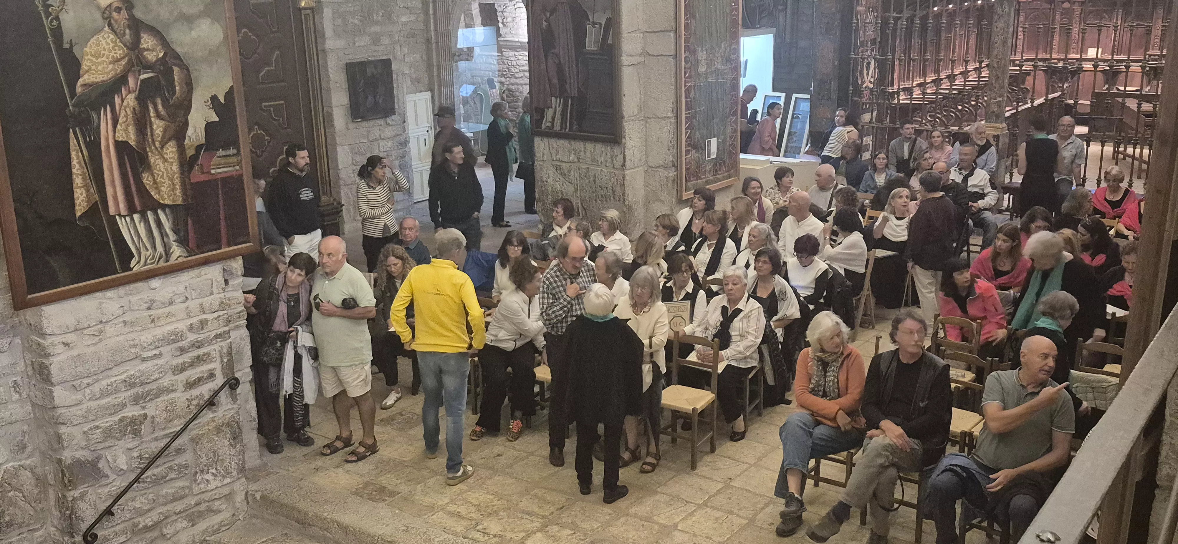 Voces en el Pirineo en Roda de Isábena. Foto Myriam Martínez