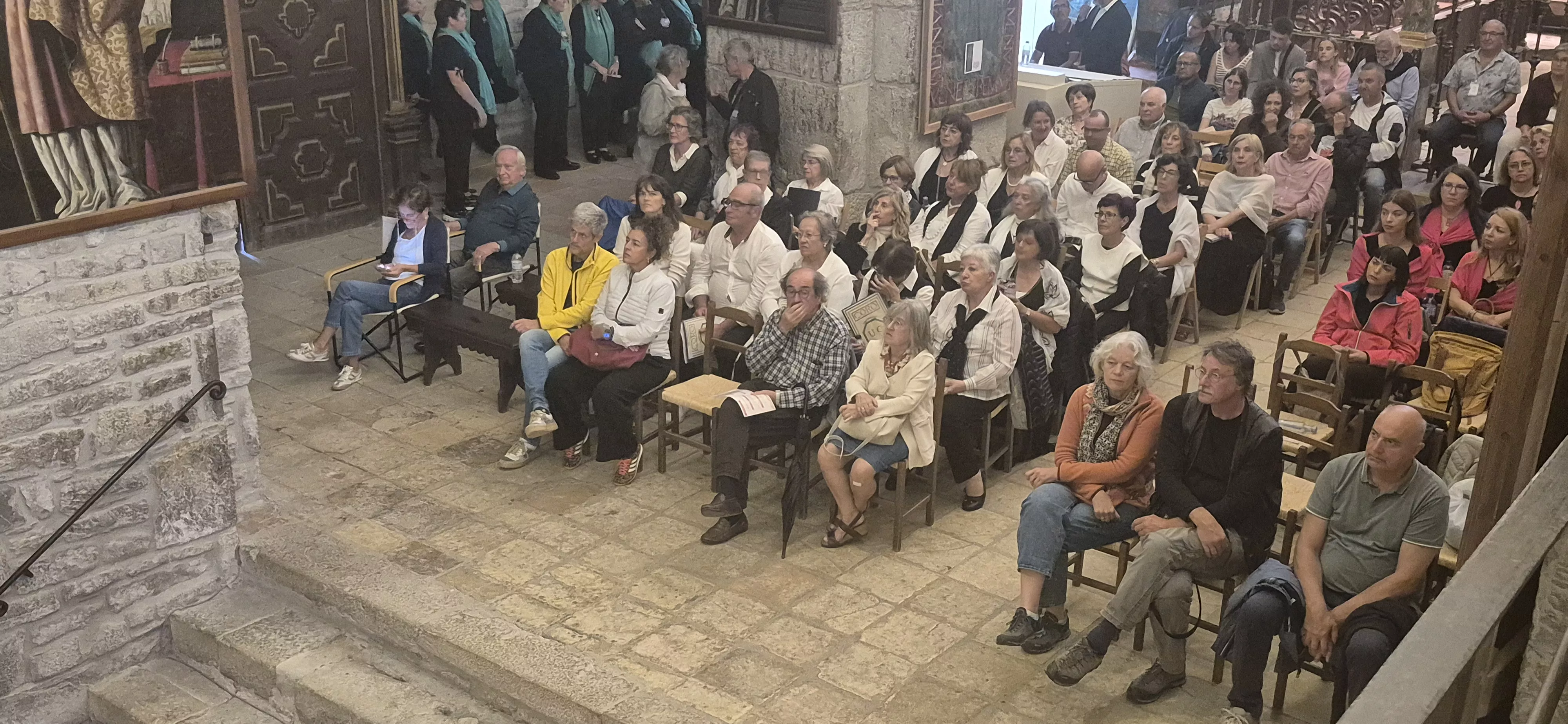 Voces en el Pirineo en Roda de Isábena. Foto Myriam Martínez